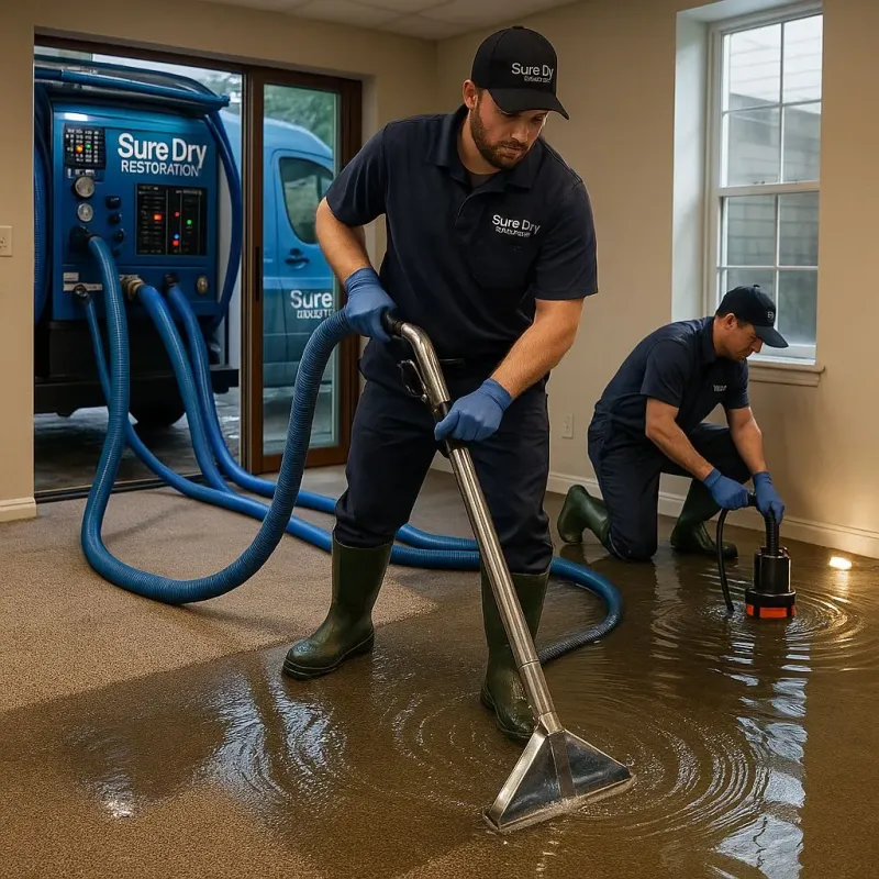 Water Extraction and Removal process in South Glens Falls, NY